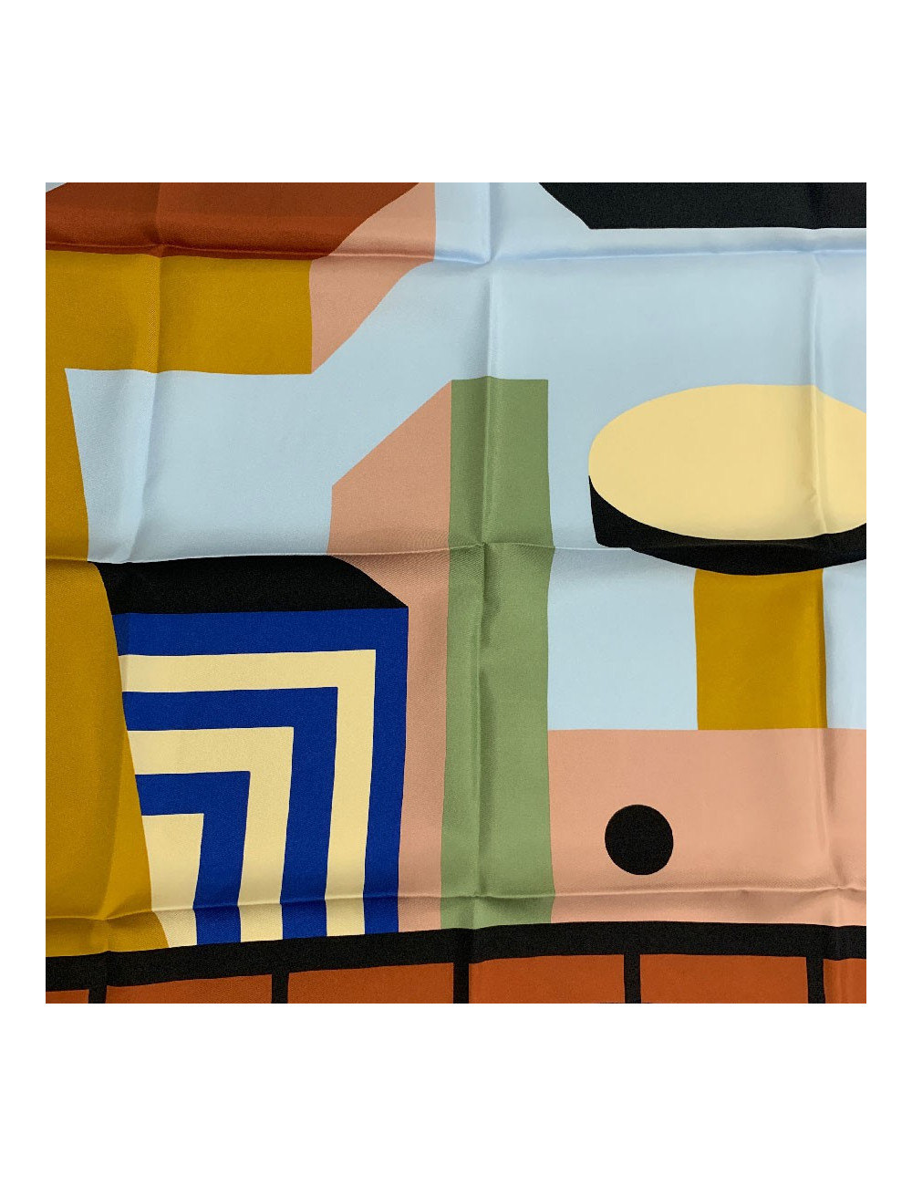 Carré 90 x90 HERMES soie 100%