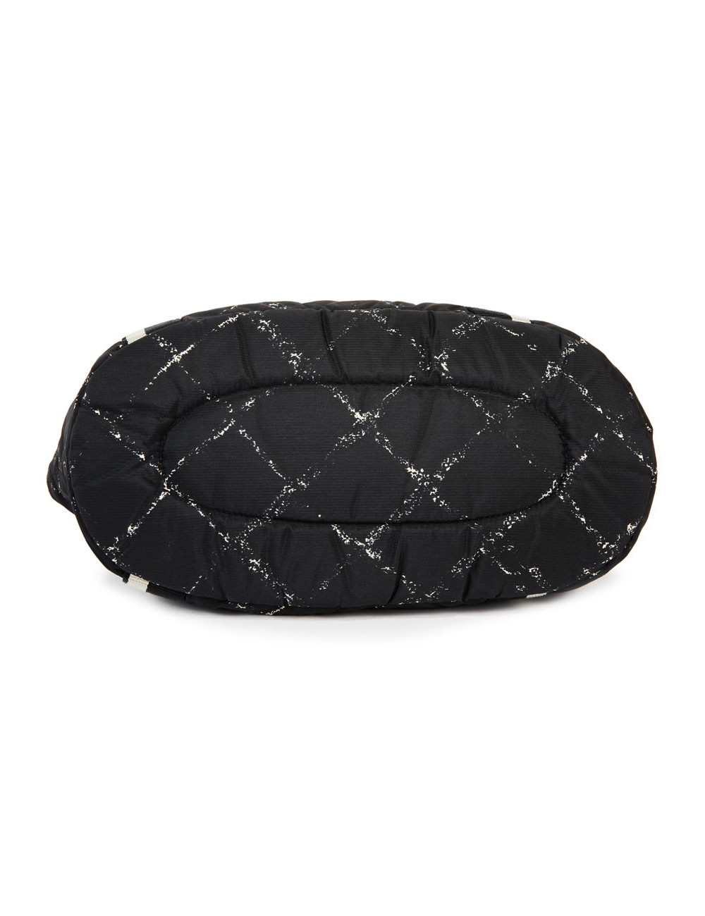 Sac à chien CHANEL en toile noire