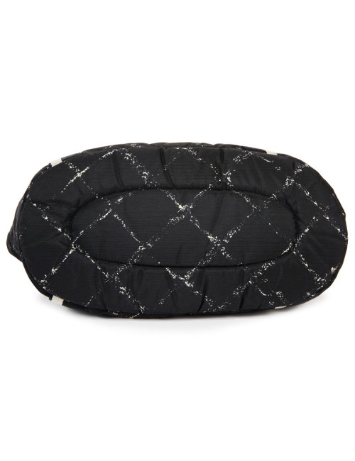 Sac pour chien CHANEL en toile noire