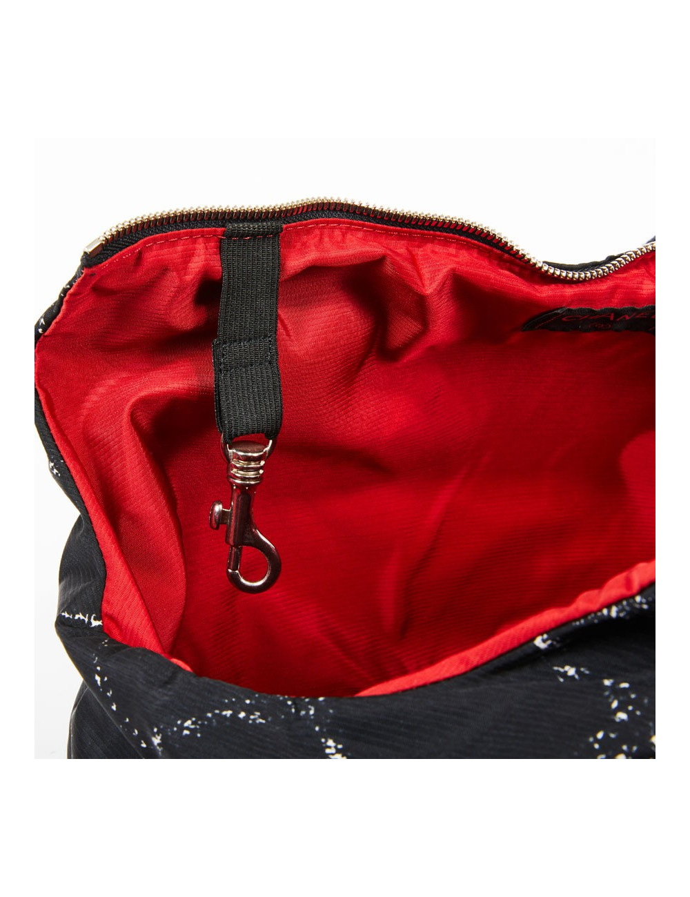 Sac à chien CHANEL en toile noire