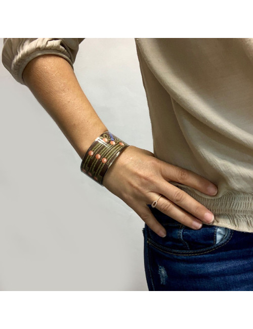 Bracelet GM HERMES émaillé