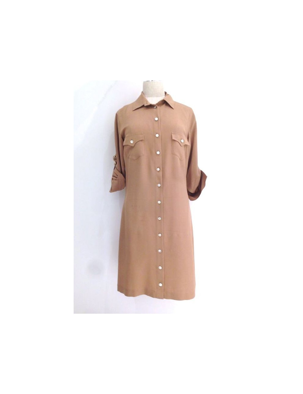 Robe CHLOE camel T 40