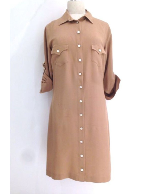 Robe CHLOE camel T 40
