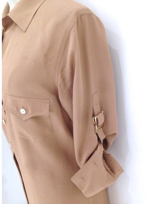 Robe CHLOE camel T 40