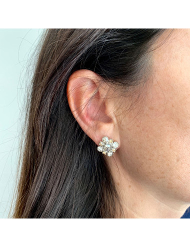 Clous CHANEL carrés brillants 2