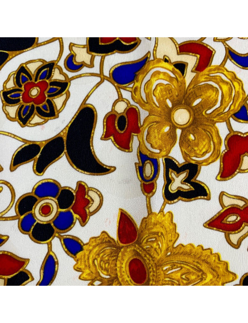 Carré YSL SAINT LAURENT soie 100%