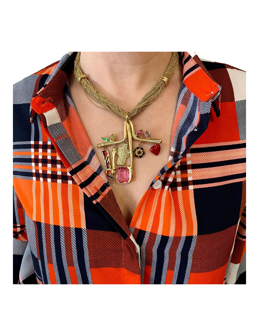 Collier CHRISTIAN LACROIX Vintage