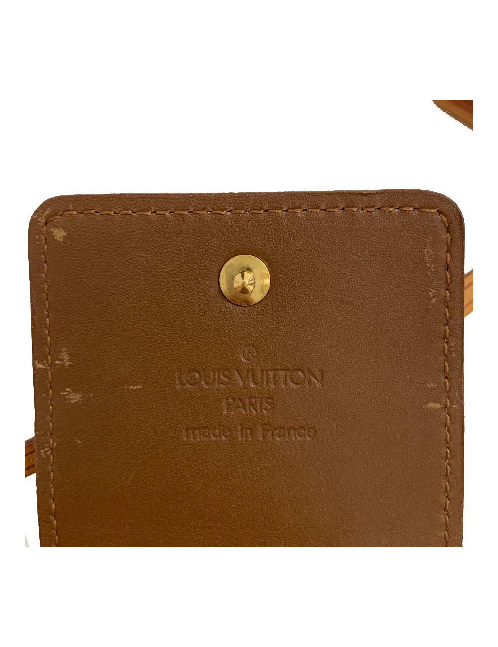 Pochette étui pour cigarettes LOUIS VUITTON cuir empreinte verni