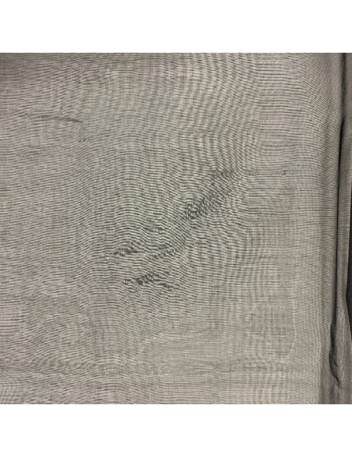 Foulard soie CHANEL noir et gris