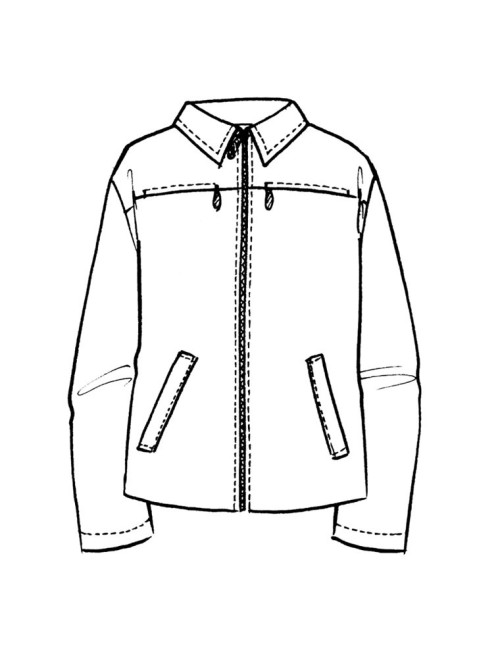 Blouson CELINE en soie foulard