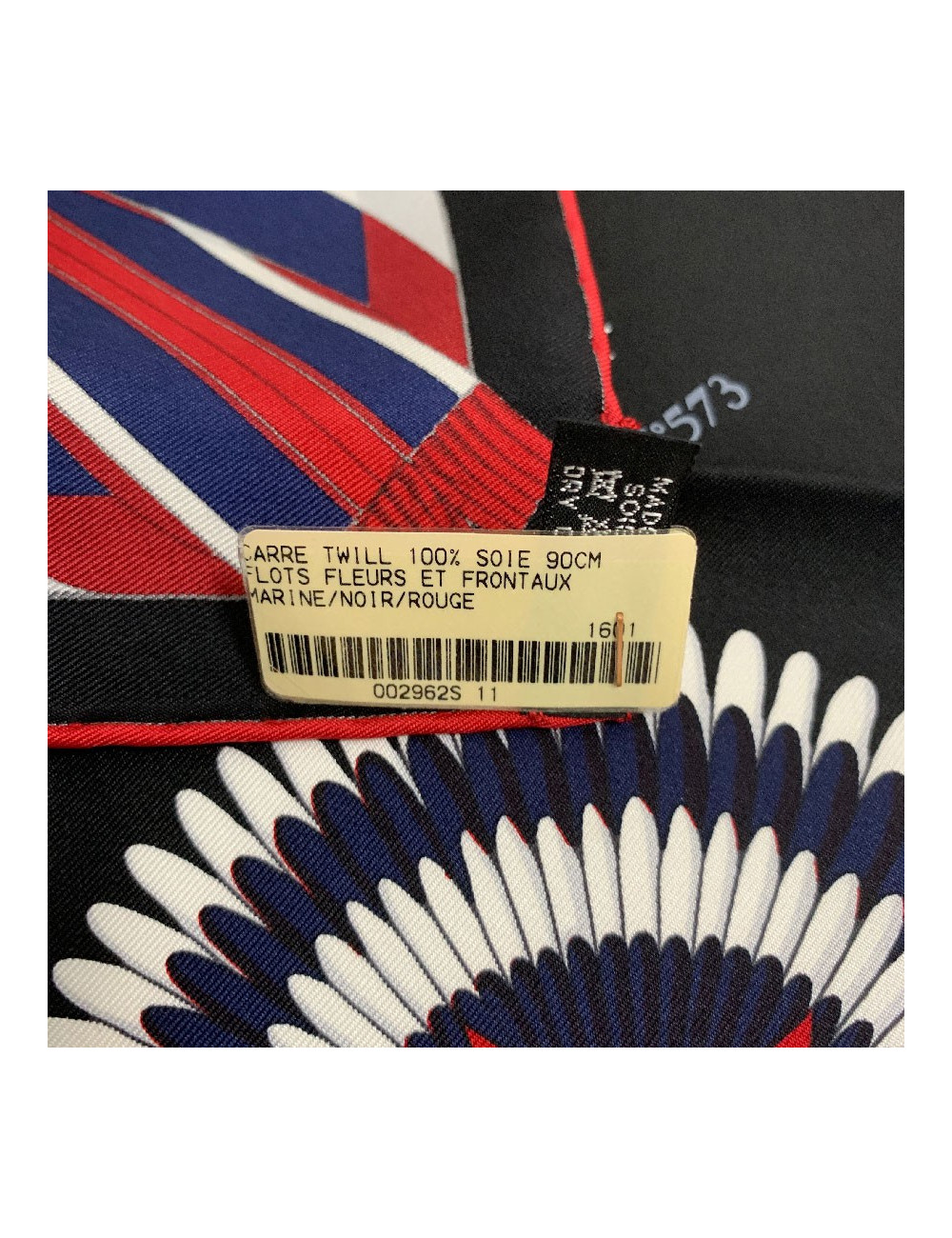 Carré 90 x90 HERMES soie 100%