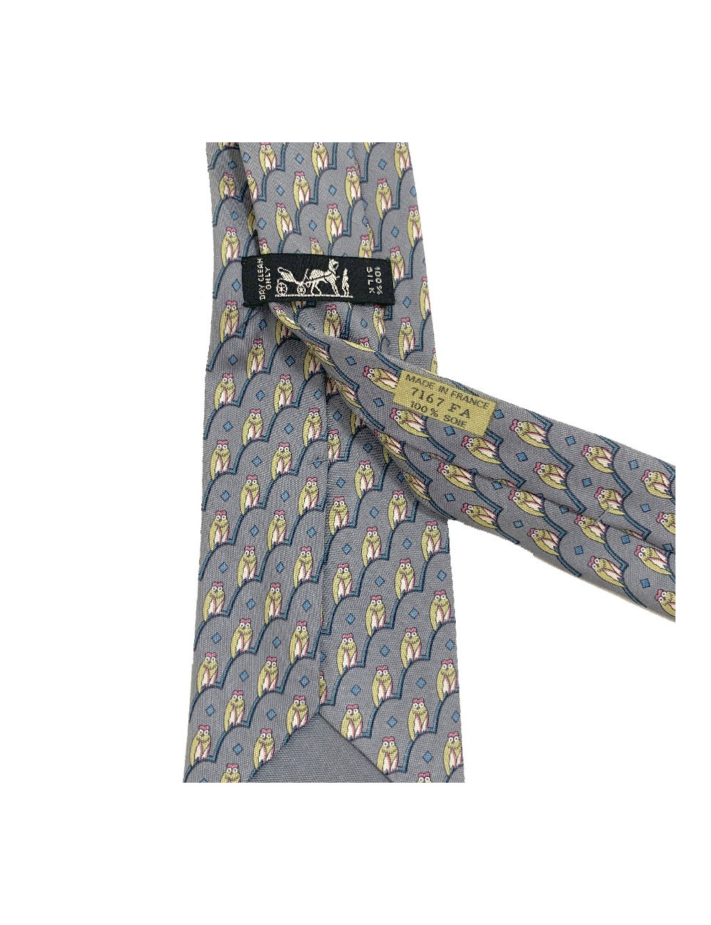 Cravate HERMES SOIE 100 %