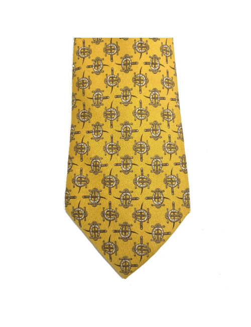 Cravate HERMES SOIE 100 %