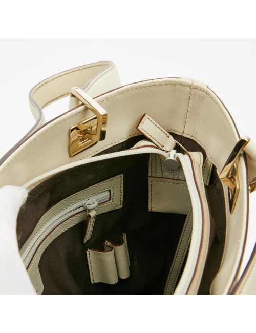 Sac seau GUCCI cuir beige