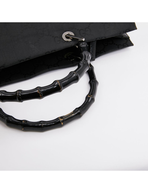 Sac GUCCI toile monogram noire