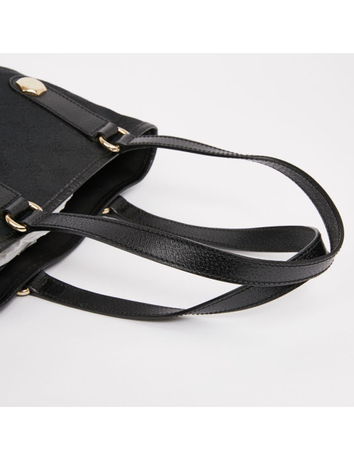 Sac seau GUCCI toile noir