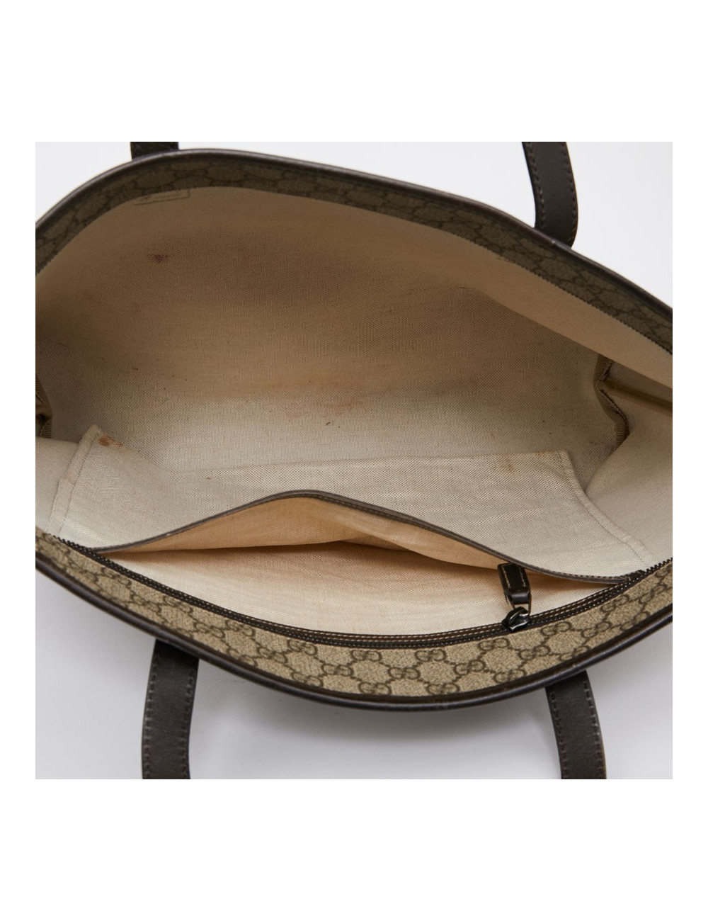 Cabas GUCCI toile monogrammé