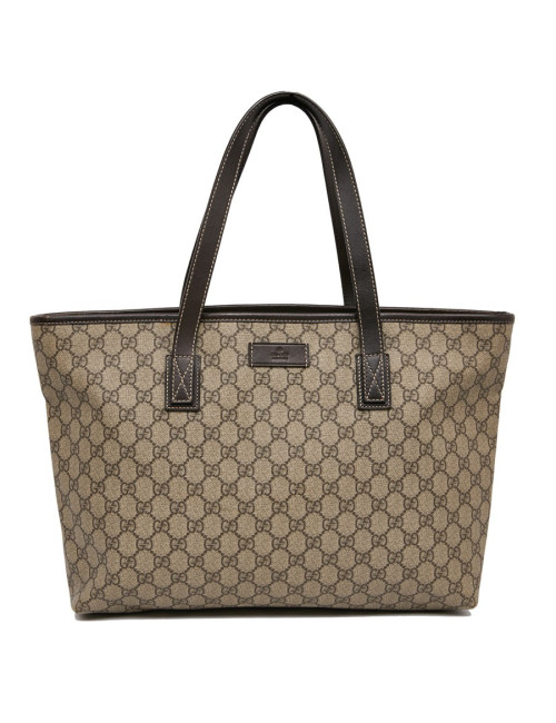 Cabas GUCCI toile monogrammé