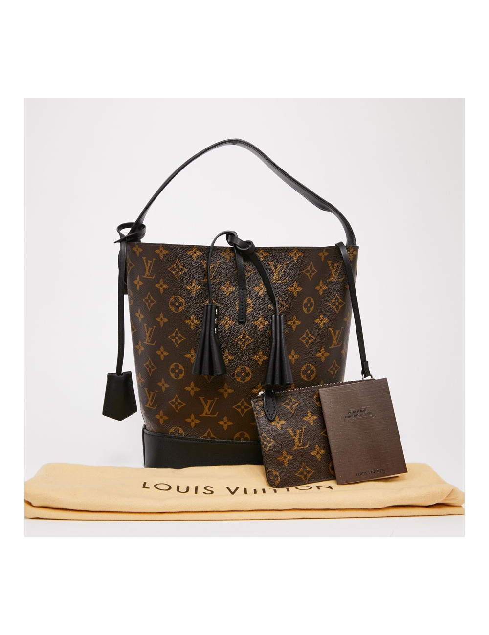 Sac LOUIS VUITTON Idole NN14 toile monogram et cuir noir