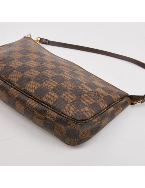 Sac pochette LOUIS VUITTON toile damier