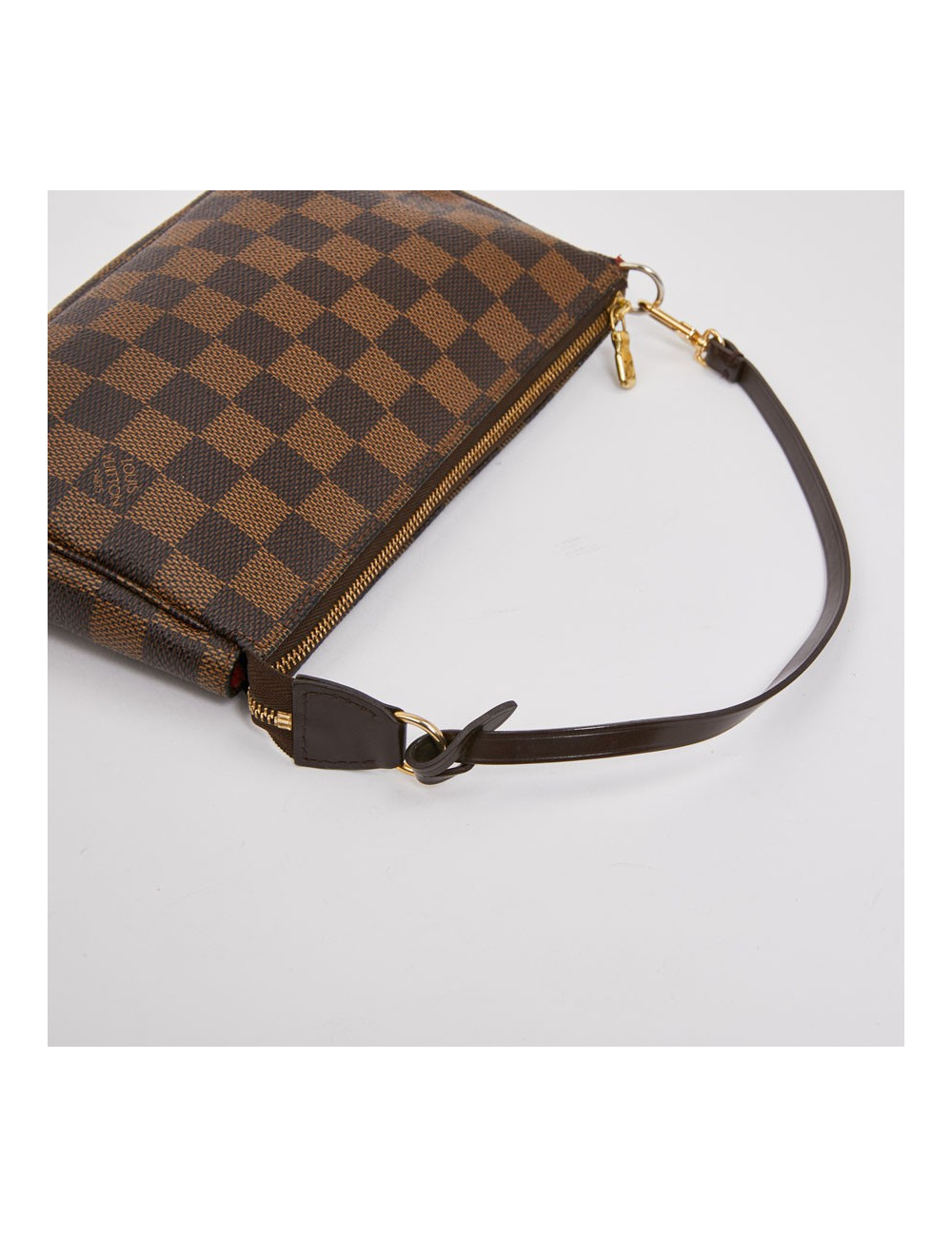 Sac pochette LOUIS VUITTON toile damier