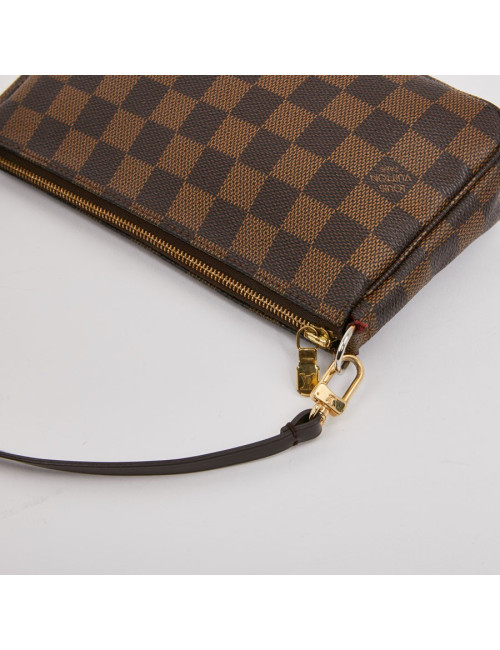 Pochette accessoires LOUIS VUITTON toile damier