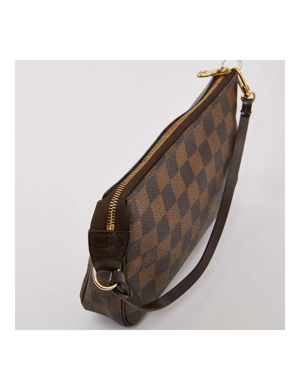 Sac pochette LOUIS VUITTON toile damier