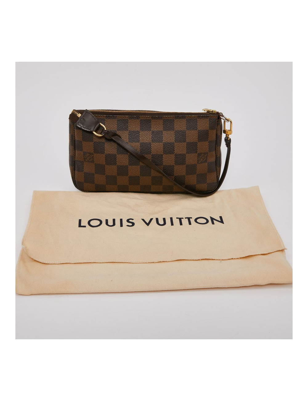 Pochette accessoires LOUIS VUITTON toile damier