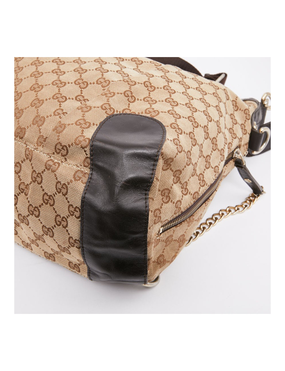 Sac GUCCI toile monogramme marron 