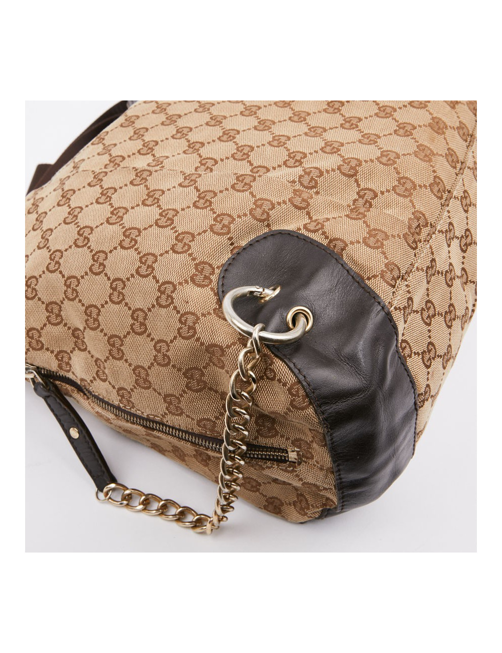Sac GUCCI toile monogramme marron 