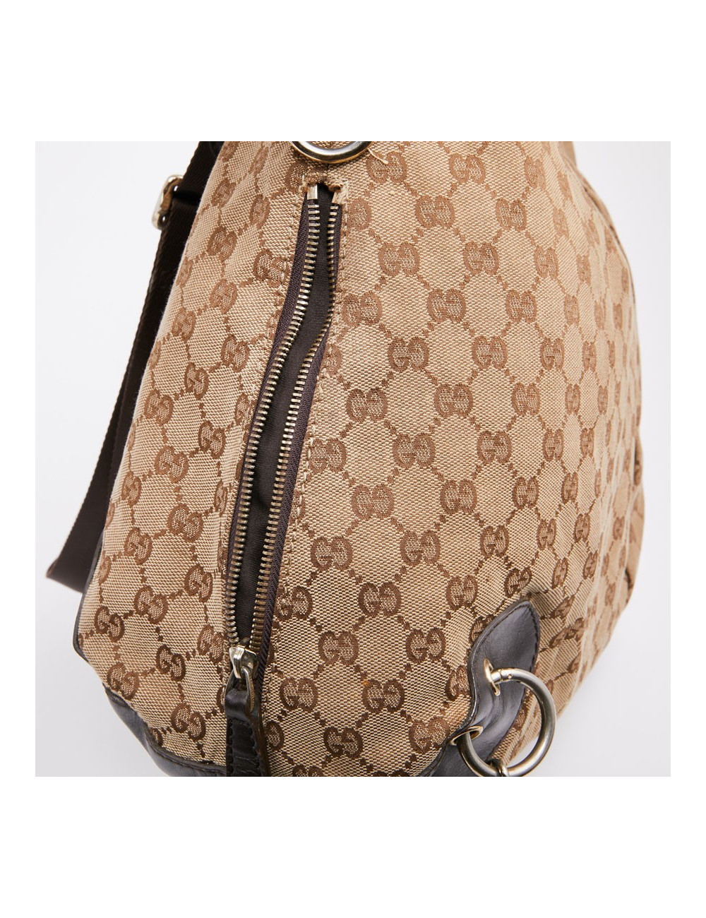 Sac GUCCI toile monogramme marron 