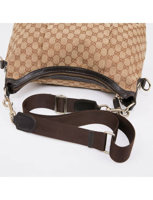 Sac GUCCI en toile marron 