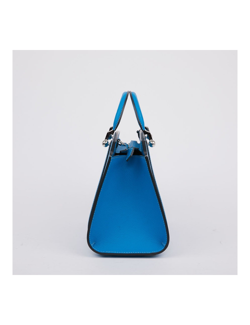  Sac MOYNAT Ballerine en cuir bleu