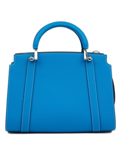  Sac MOYNAT Ballerine en cuir bleu