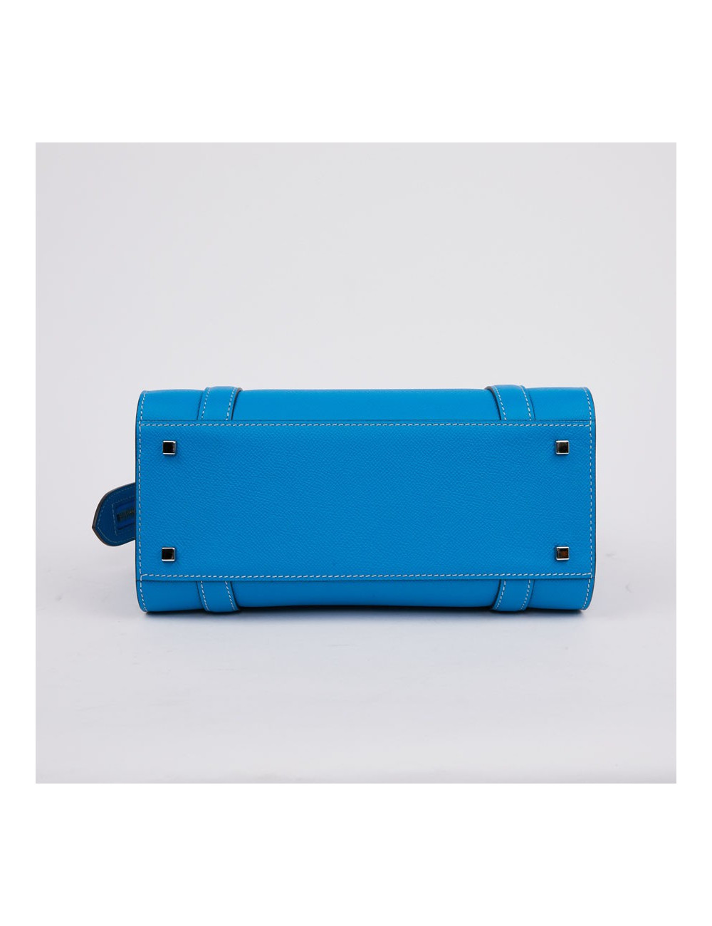  Sac MOYNAT Ballerine en cuir bleu