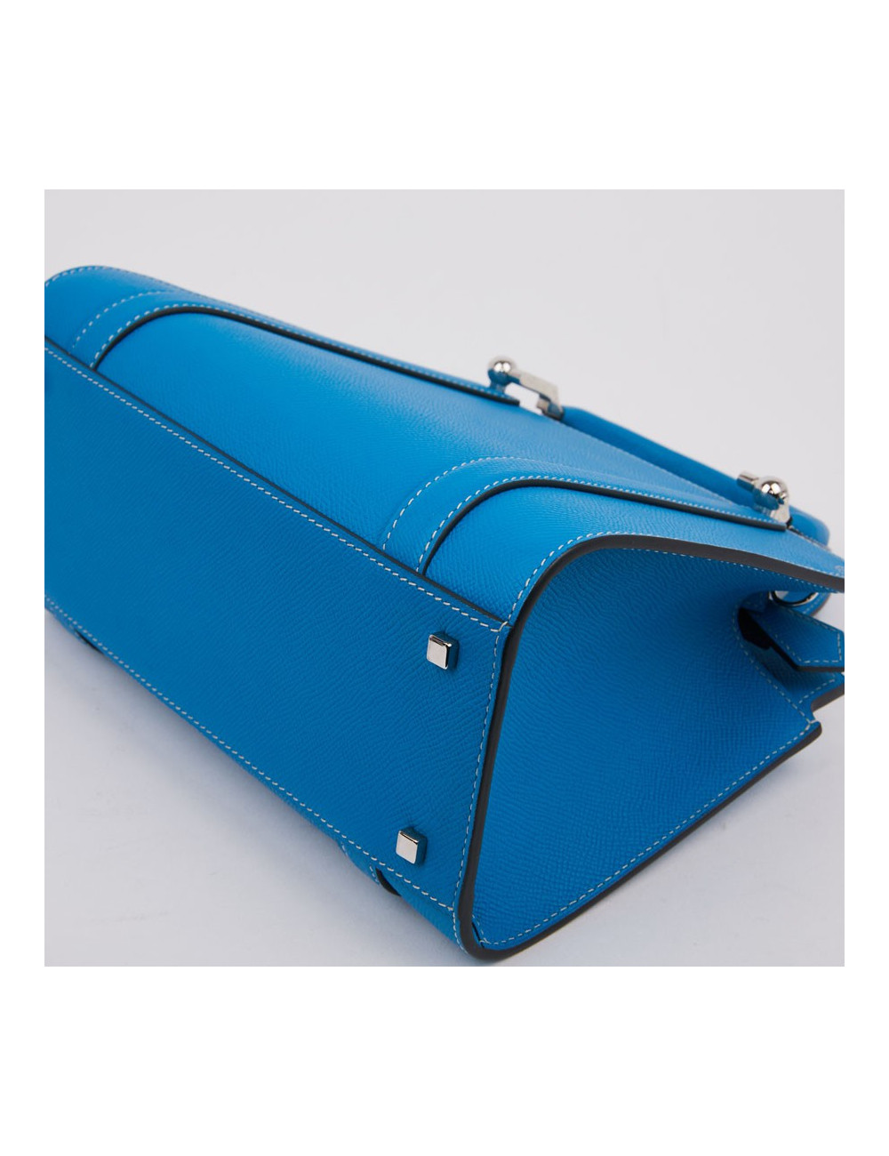  Sac MOYNAT Ballerine en cuir bleu