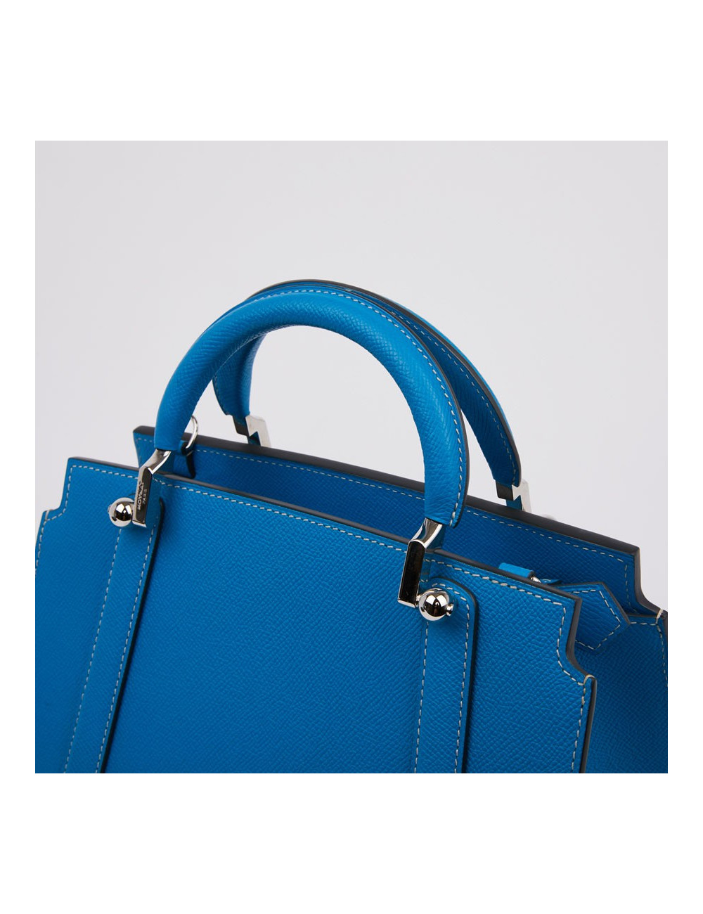  Sac MOYNAT Ballerine en cuir bleu