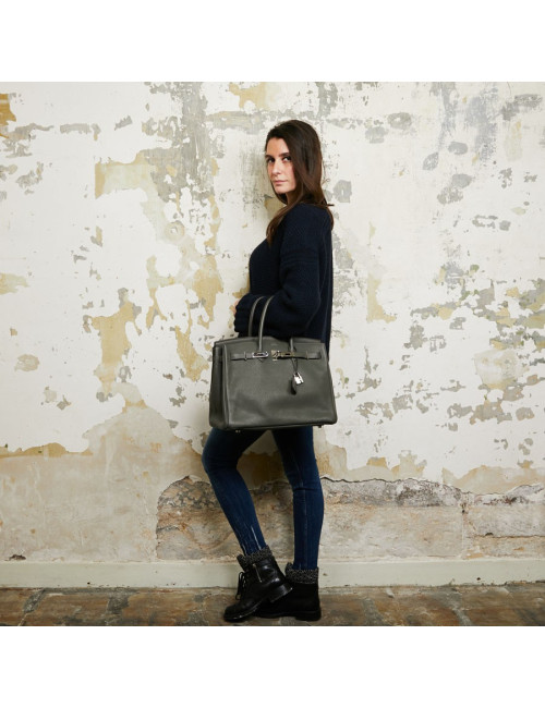 Sac HERMES BIRKIN 35 cuir togo 