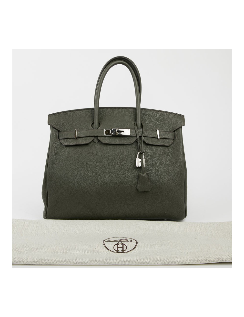 Sac HERMES BIRKIN 35 cuir togo 