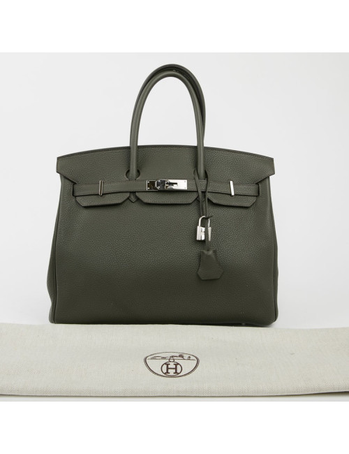 Sac HERMES BIRKIN 35 cuir togo 