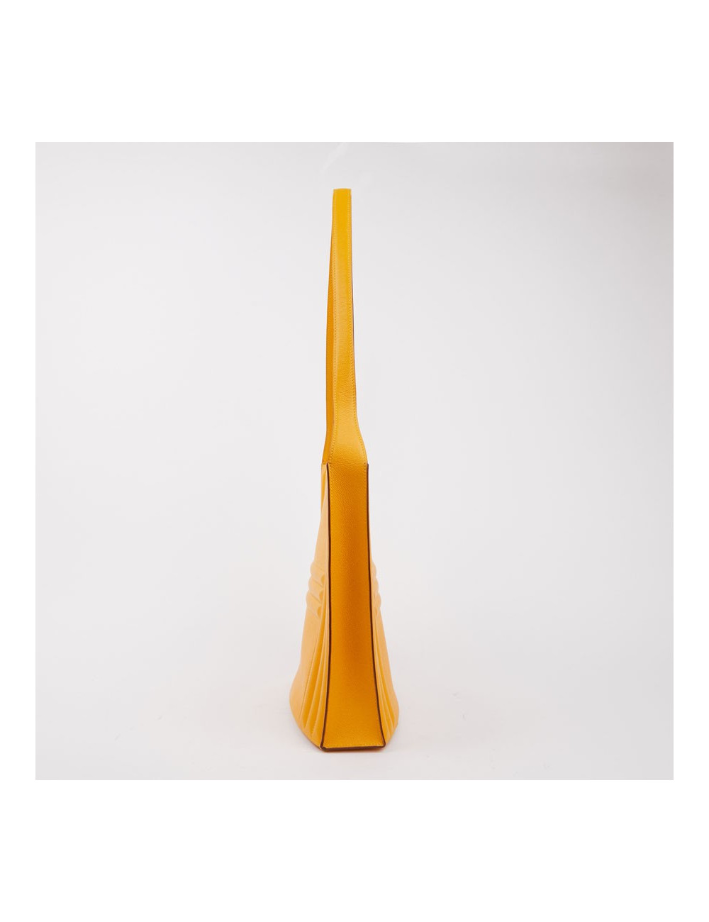 Sac Cadenas HERMES en cuir de veau  jaune 