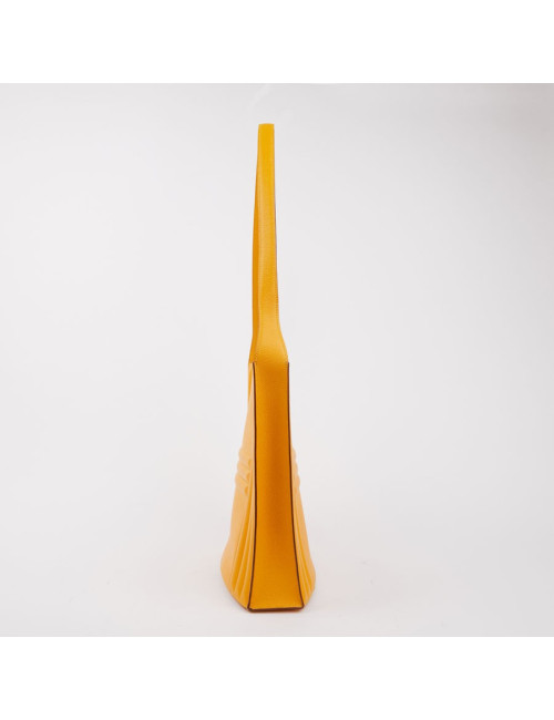 Sac Cadenas HERMES en cuir de veau  jaune 