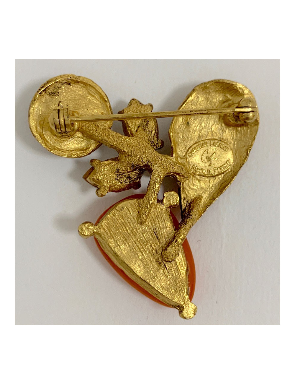 Parure CHRISTIAN LACROIX  collier et broche Vintage