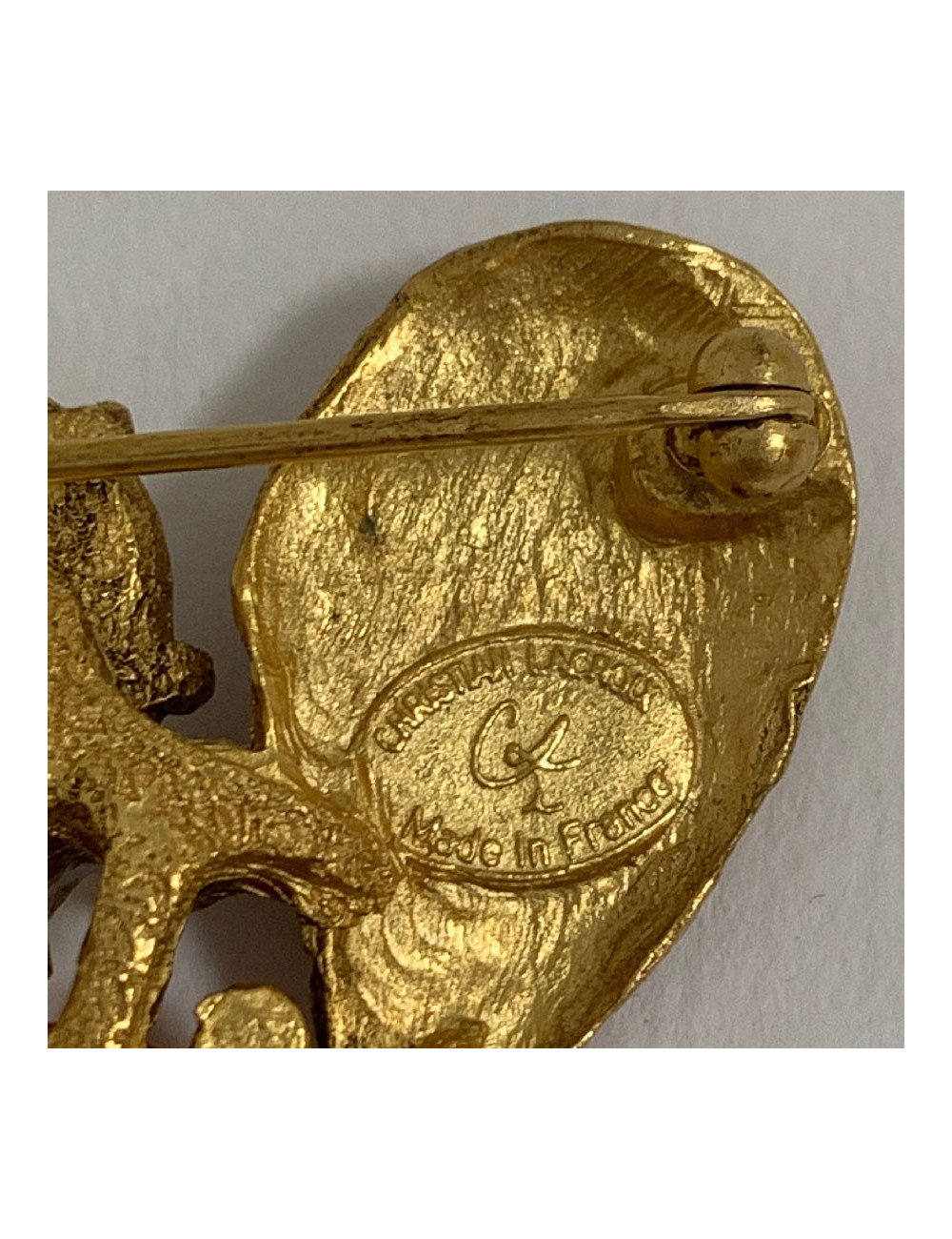 Parure CHRISTIAN LACROIX  collier et broche Vintage