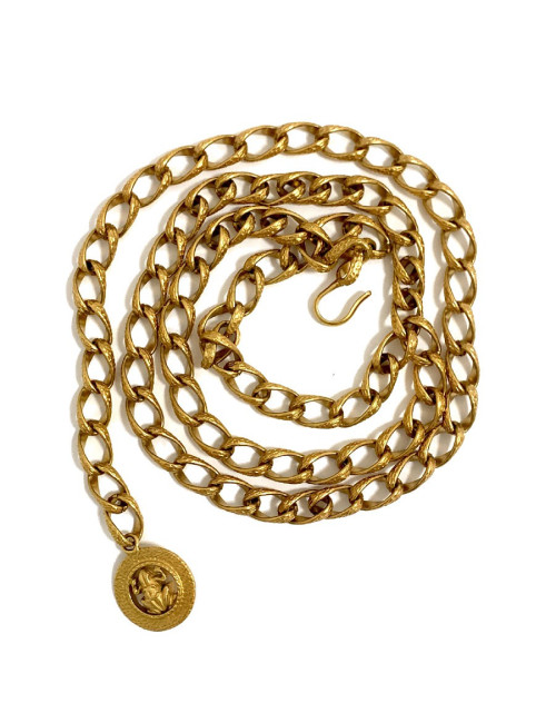 Ceinture CHANEL chaine grenouille