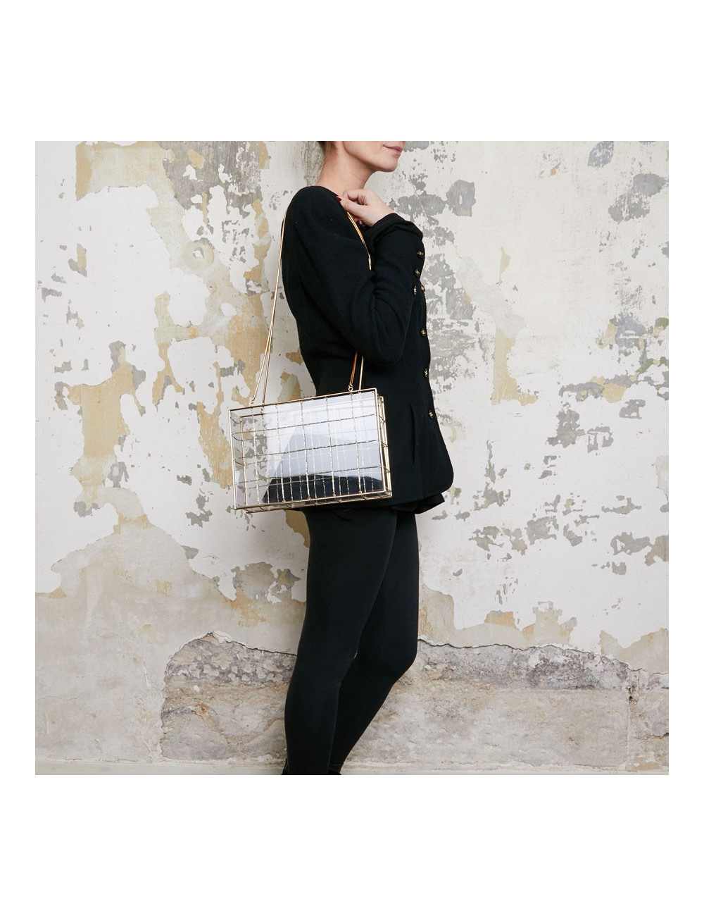 Sac Cage CHANEL défilé