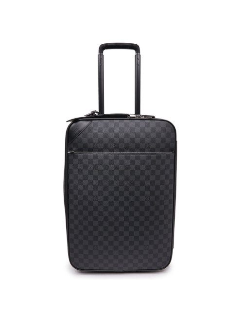 Valise Troley LOUIS VUITTON toile damier