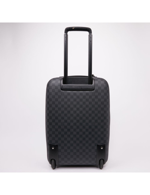 Valise Pégase légère LOUIS VUITTON toile damier graphite