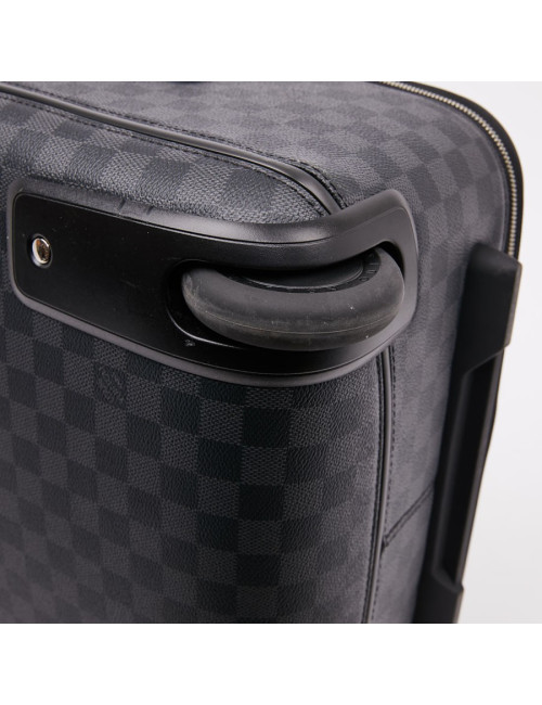 Valise Pégase légère LOUIS VUITTON toile damier graphite