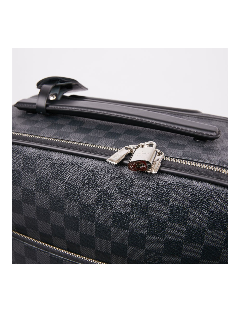 Valise Troley LOUIS VUITTON toile damier